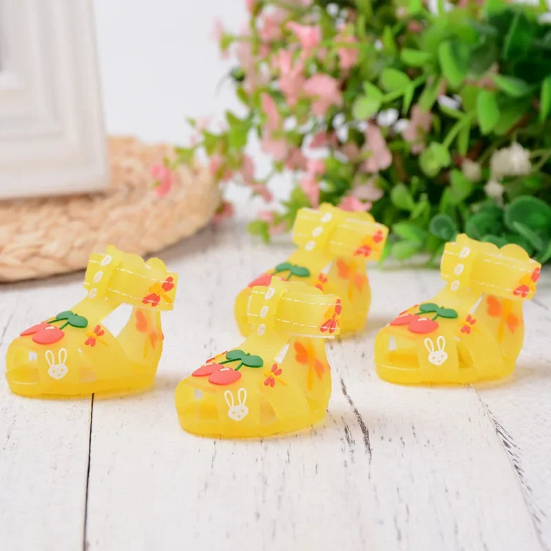 Non-slip Jelly Sandal Dog Shoes