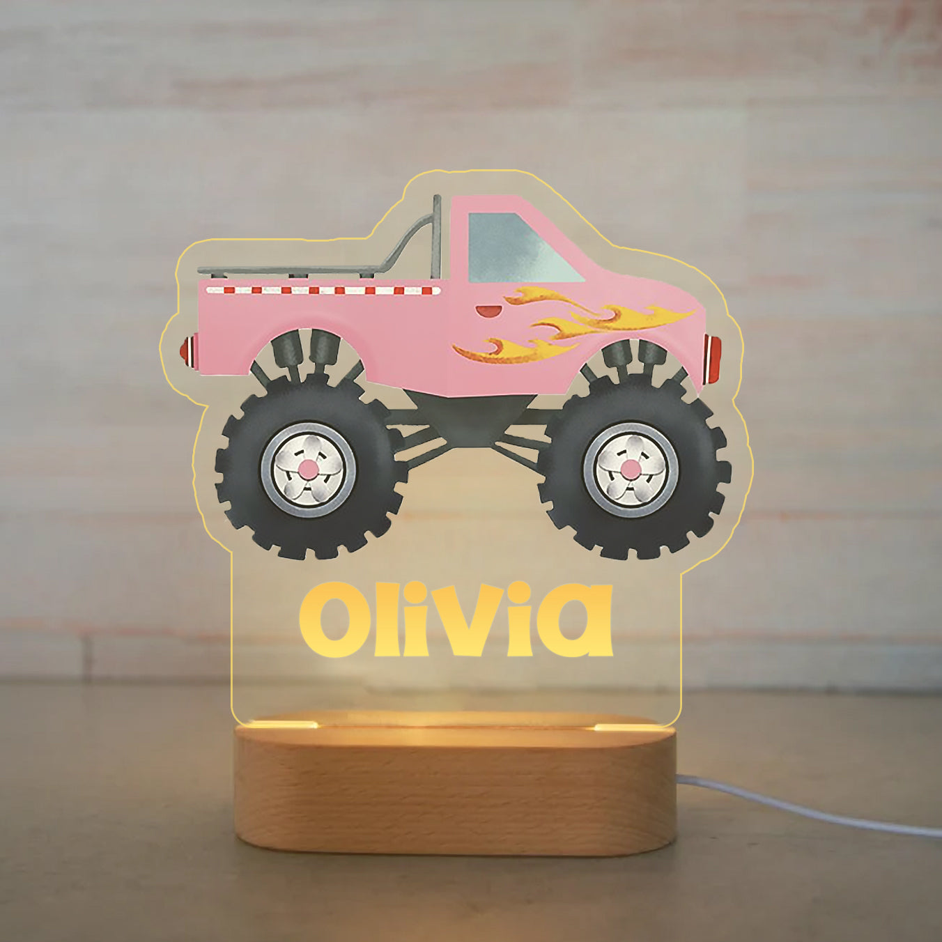 Custom Colorful Night Lights -I40 Truck