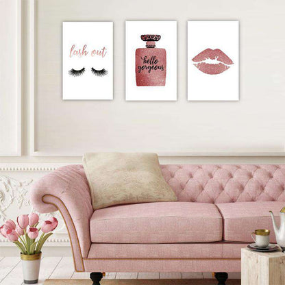 LASH OUT HELLO Canvas Art Set I 04 -3 Pieces