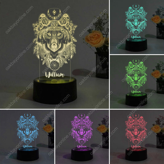 Custom Night Lights XI 01-Wolf