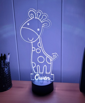 Custom Animal Night Lights IX47-Giraffe