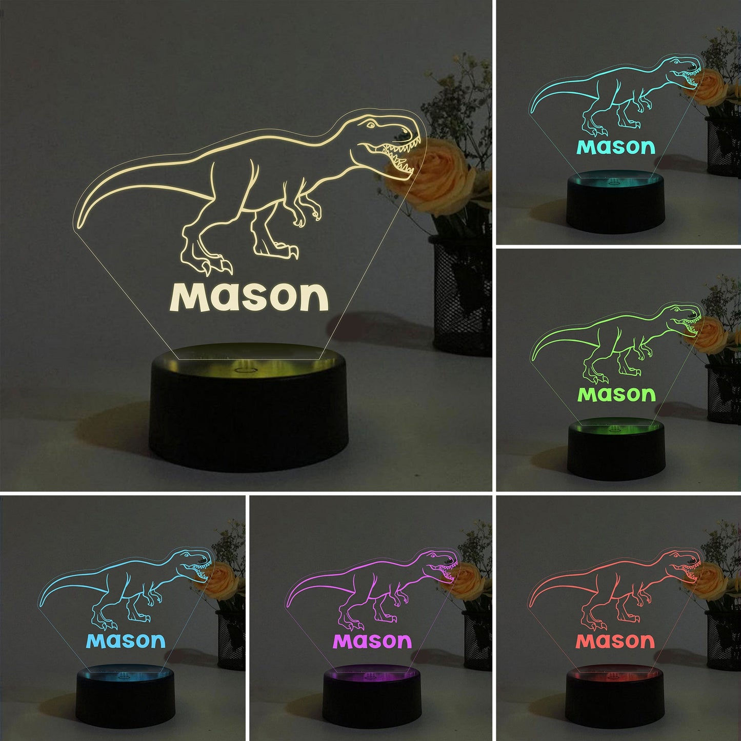 Custom Night Lights Dinosaur XIV 02