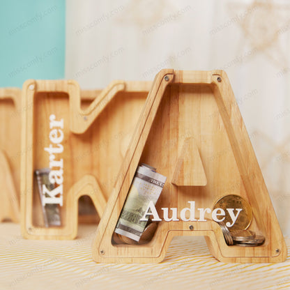 Personalized Kids Name Piggy Bank