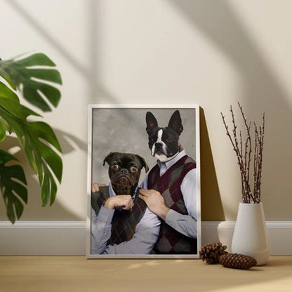 Custom Pet Brothers or Sisters Portrait