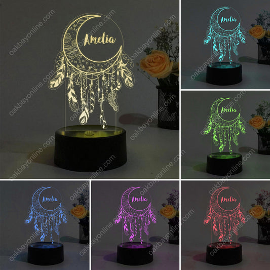 Custom Night Lights XI 03-Moon