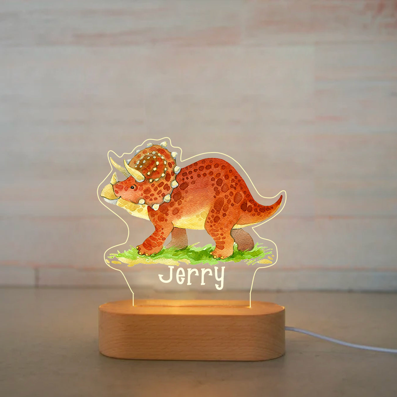 Custom Colorful Night Lights -II02 Dinosaur