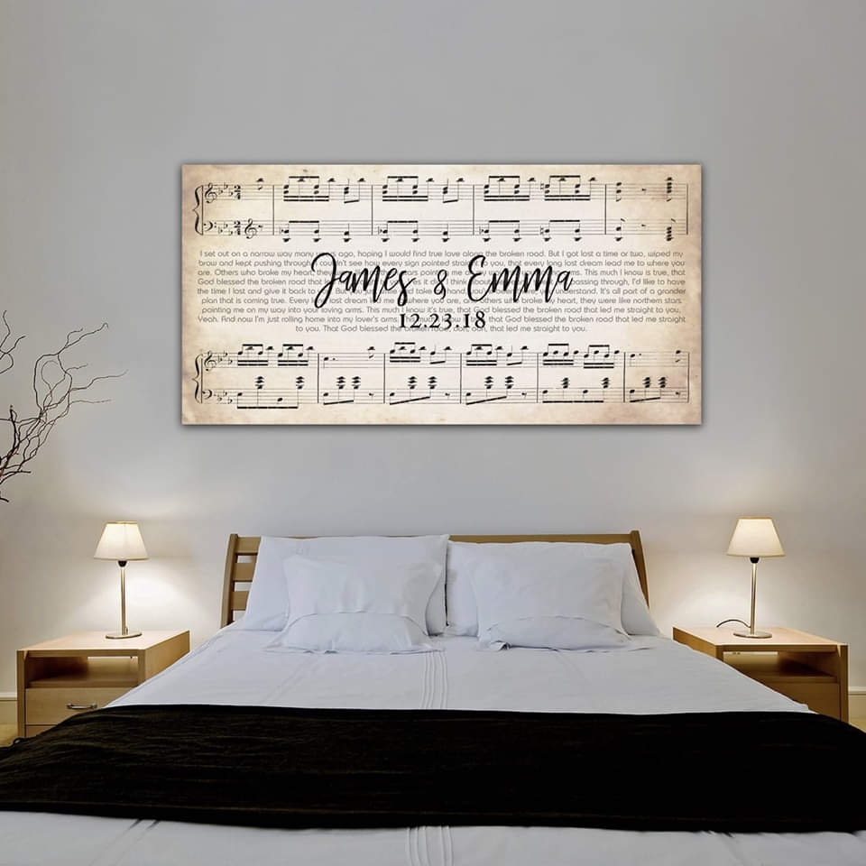 Personalized Couple Canvas Art Set I05