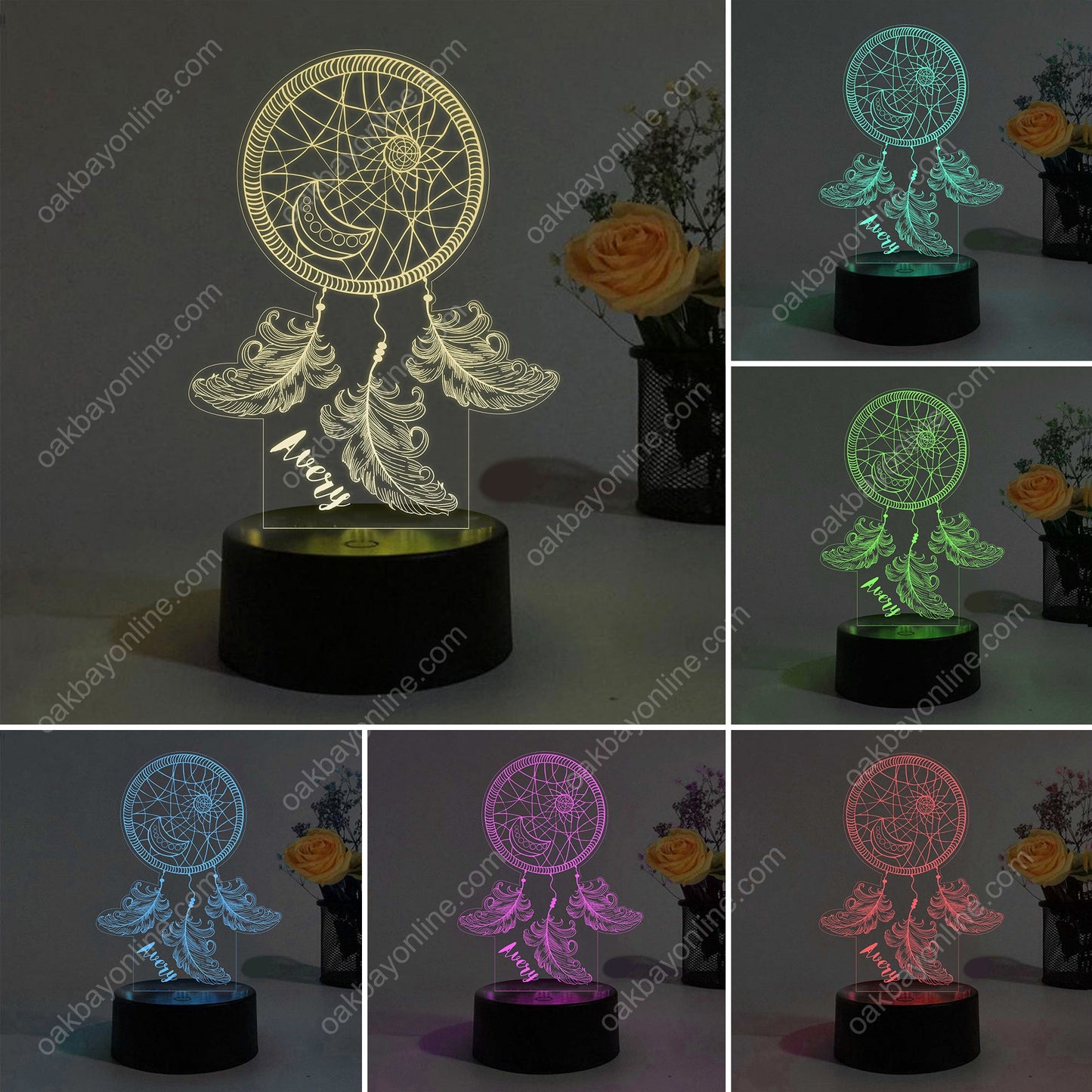 Custom Night Lights XI 06-Feather