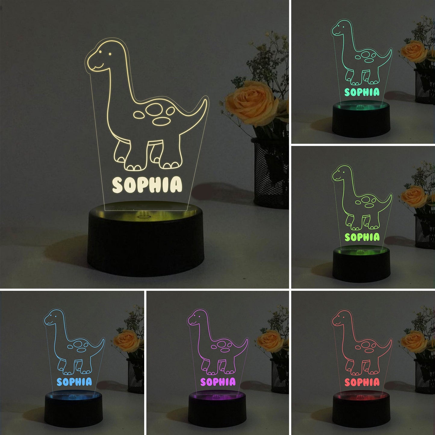 Custom Night Lights Dinosaur XIV 07