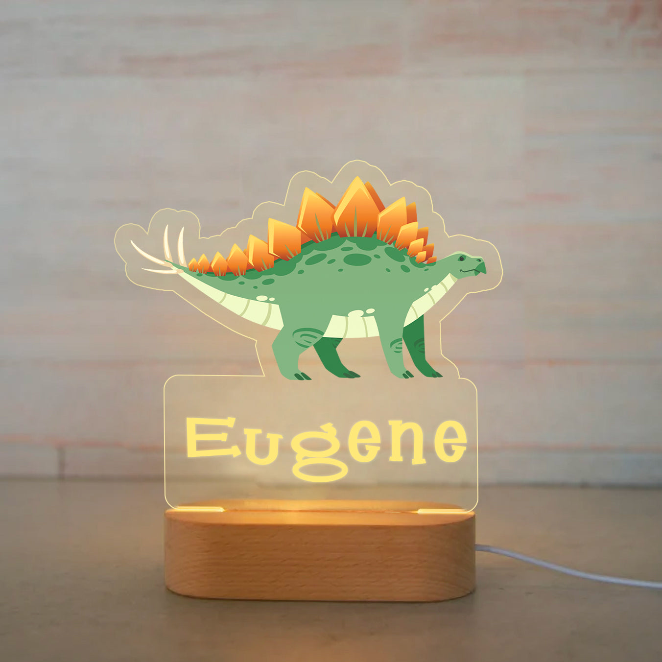 Custom Colorful Night Lights -I25 Dinosaur