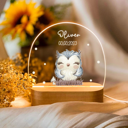 Personalized Baby Bedside Night Light-10