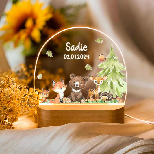 Personalized Baby Bedside Night Light-12