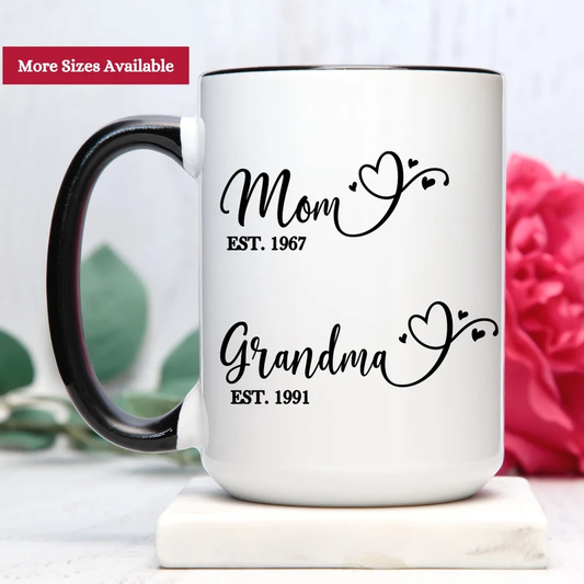 Mom Grandma Mug Personalized- M1