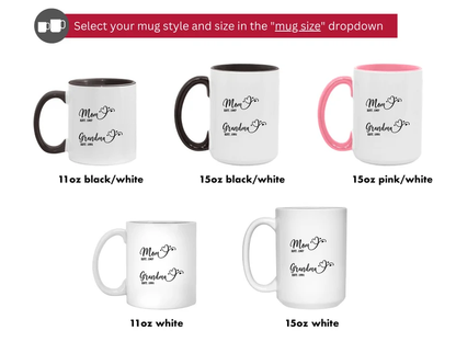 Mom Grandma Mug Personalized- M1