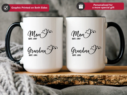 Mom Grandma Mug Personalized- M1