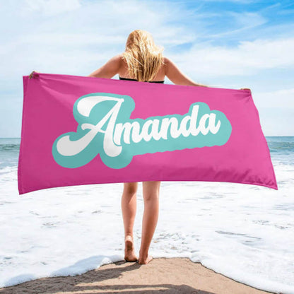 Personalized Beach Towels V22