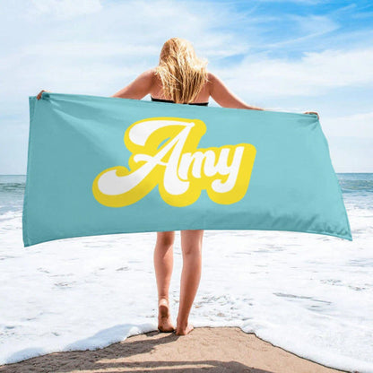 Personalized Beach Towels V22