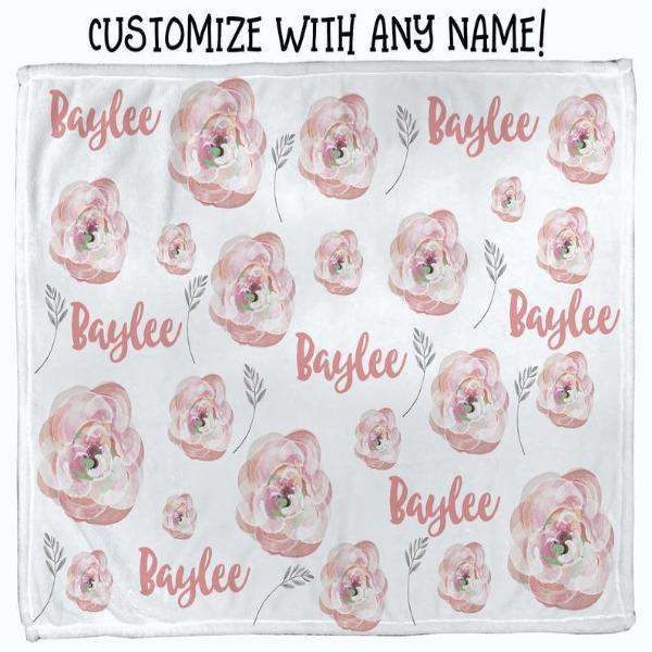 Baby Swaddle Fleece Blanket-Pink