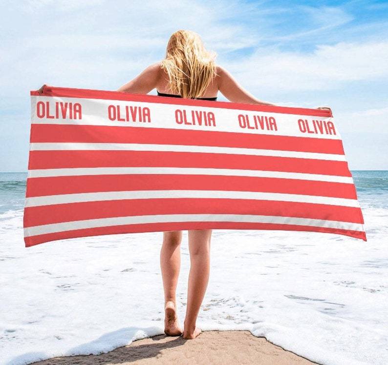 Personalized Beach Towels V12