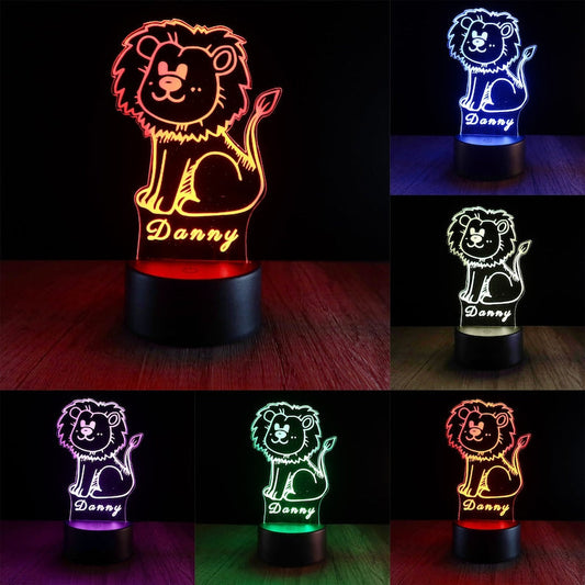 Custom Night Lights Animals-I07 Lion