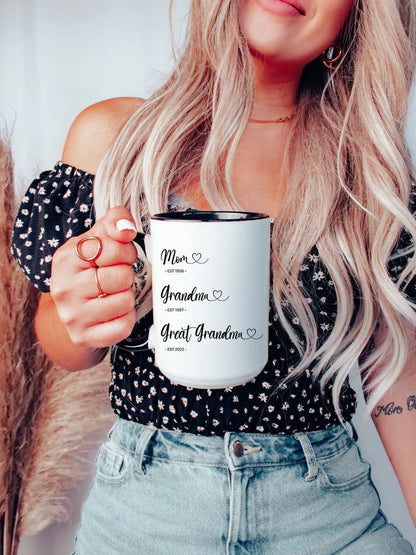 Mom Grandma Mug Personalized-M30