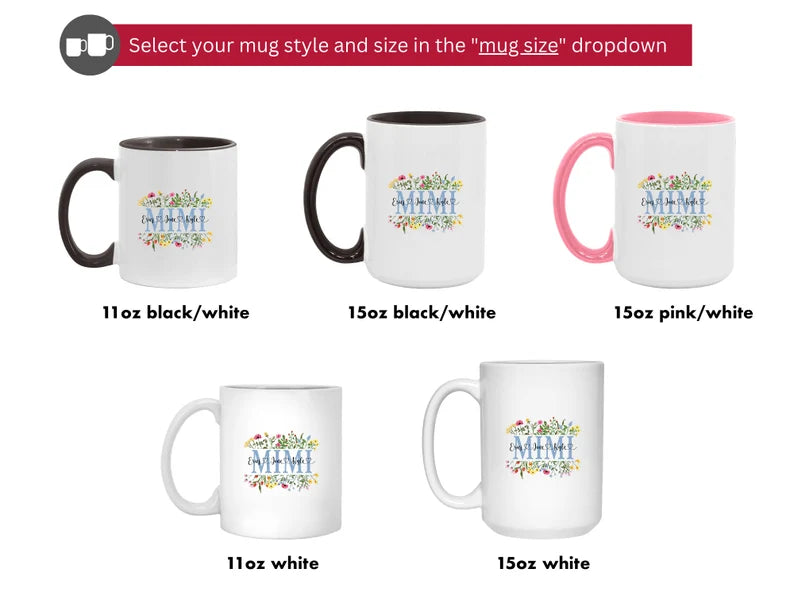 Mom Grandma Mug Personalized-M11