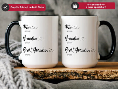 Mom Grandma Mug Personalized-M30
