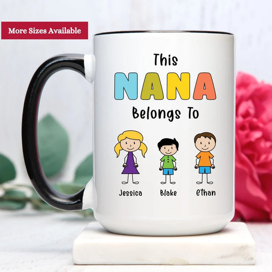 Mom Grandma Mug Personalized-M8