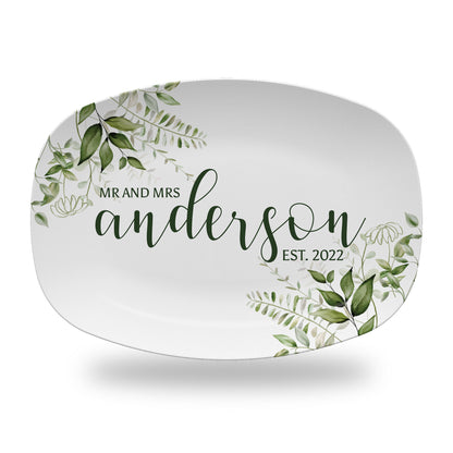 Personalized Mother's Day Handprint Plate-P5