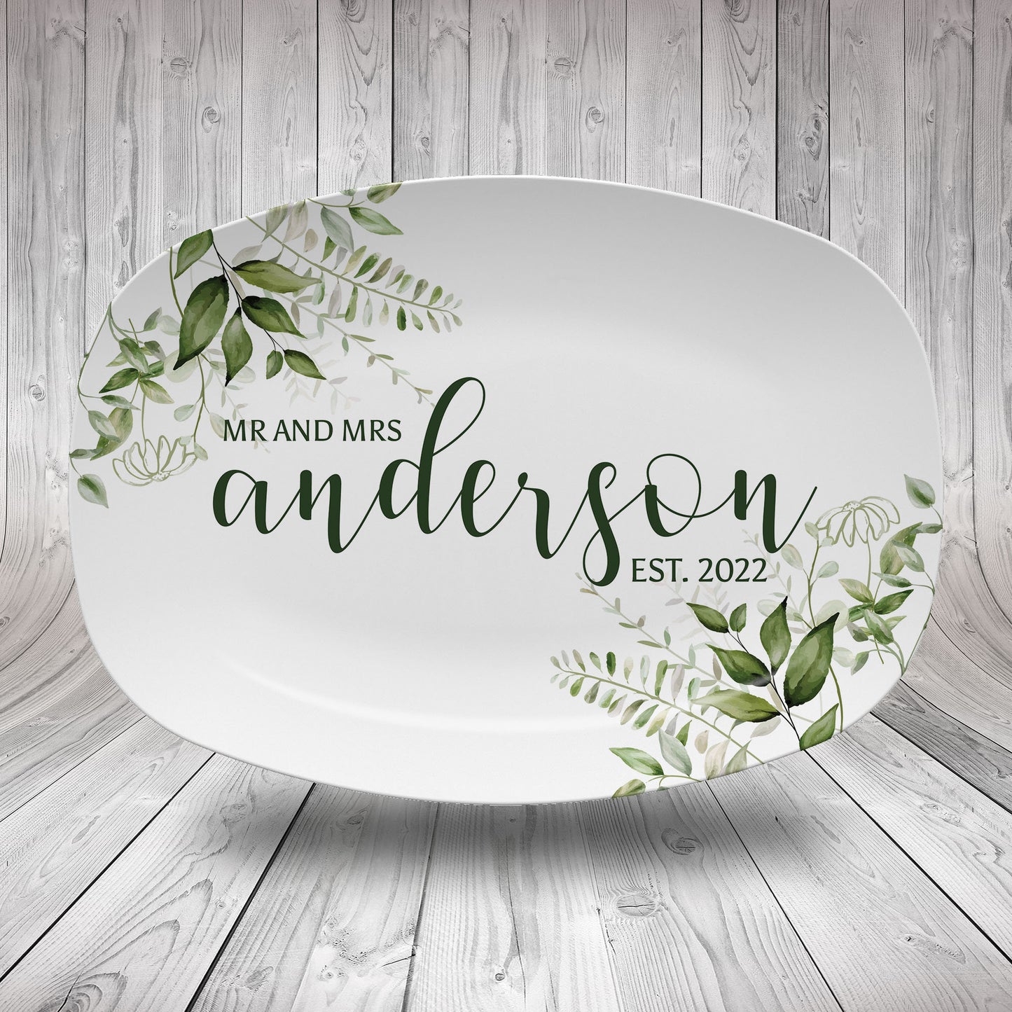 Personalized Mother's Day Handprint Plate-P5