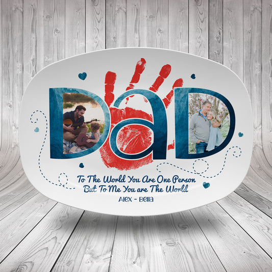 Personalized Mother's Day Handprint Plate- P13