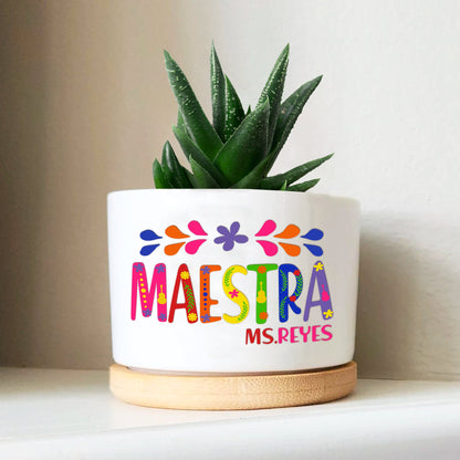 Custom Plant Pot Gift for Mom- P6