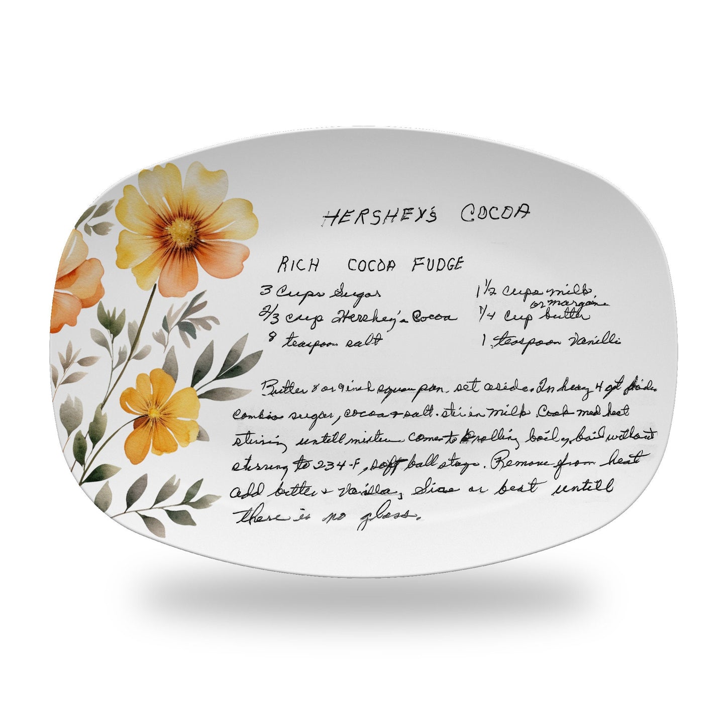 Personalized Mother's Day Handprint Plate-P9