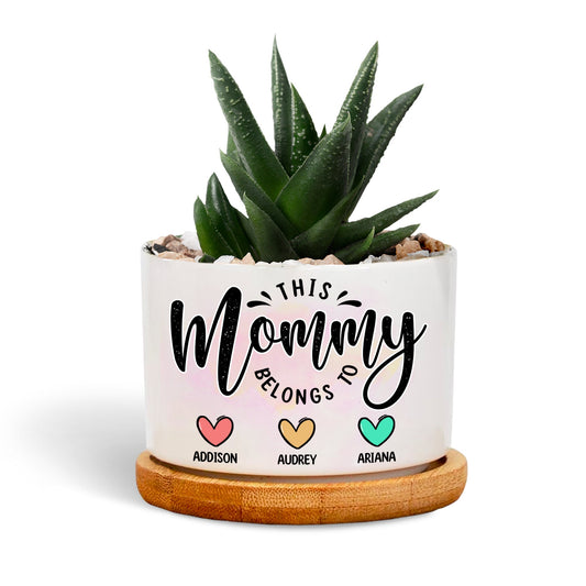 Custom Plant Pot Gift for Mom- P7