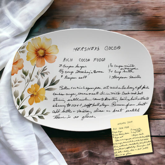 Personalized Mother's Day Handprint Plate-P9