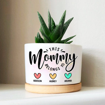 Custom Plant Pot Gift for Mom- P7