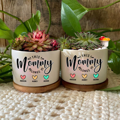 Custom Plant Pot Gift for Mom- P7