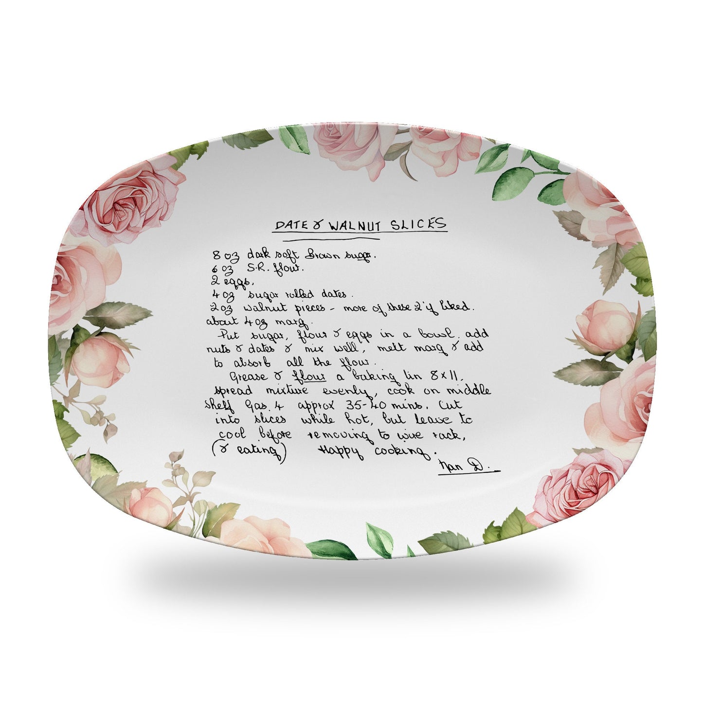 Personalized Mother's Day Handprint Plate- P21