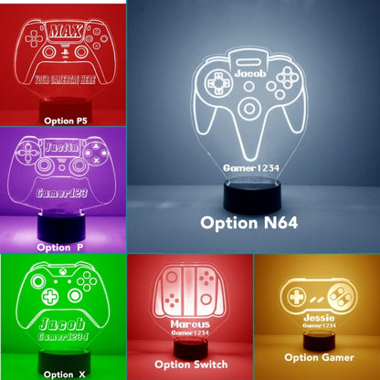 Custom Night Lights V13 Gamer